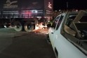 ​Homem bate veiculo em caminhão estacionado em Pinhalzinho