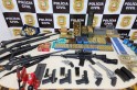 ​Policia apreende arsenal de armas e munições em Serra Alta e Bom Jesus