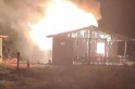 ​Casa desabitada é incendiada no interior de Campo Erê