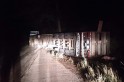 ​Caminhão carregado com suínos tomba e vários deles morrem em Palma Sola