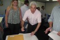 Prefeito Odilson Vicente de Lima assina o convênio