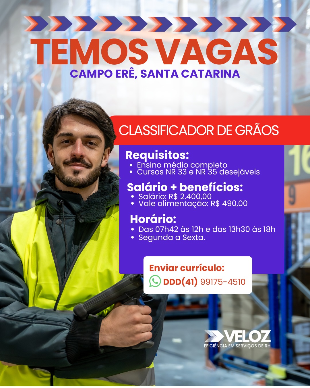 Vaga de empreso