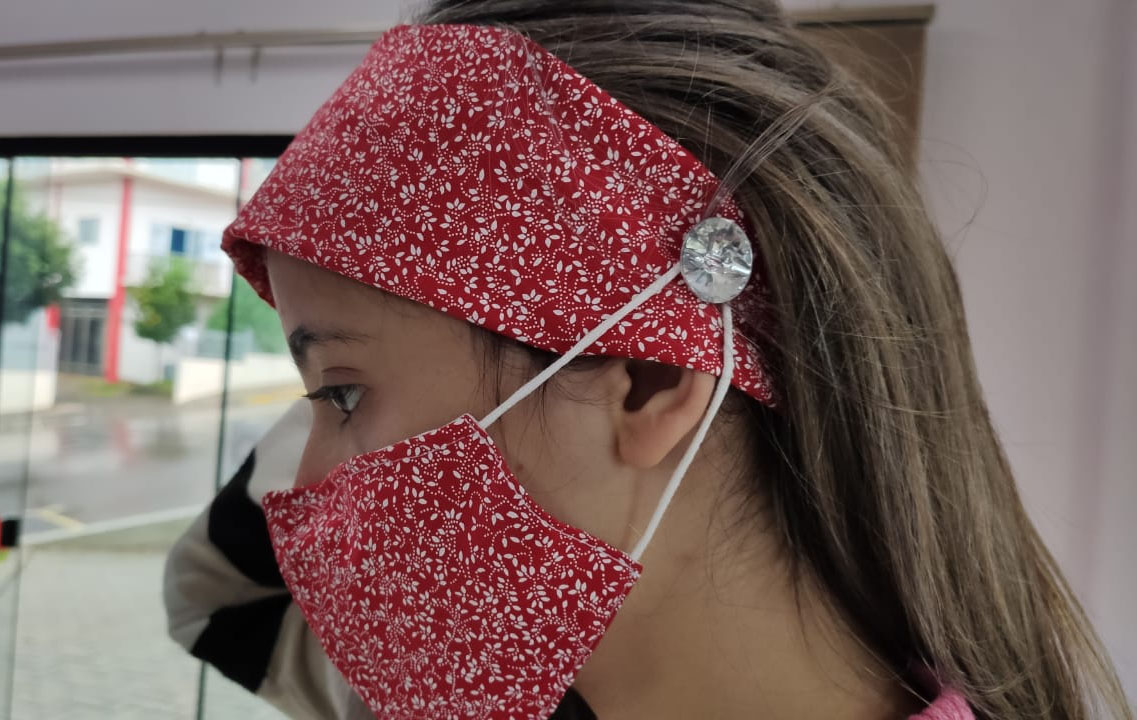 A moda agora é as máscaras