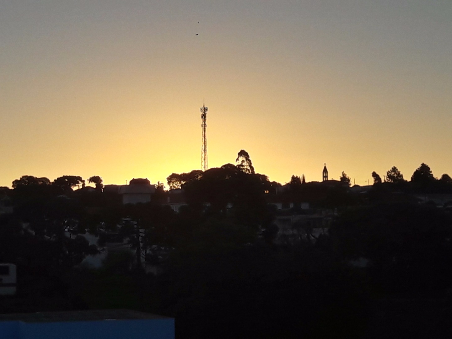 Por do sol em Campo Erê