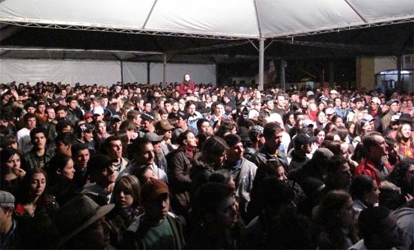 Público presente aos shows