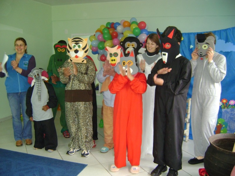 Direção, professores e alunos