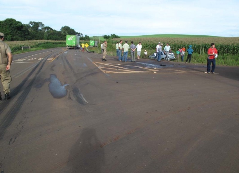 Trevo de acesso, mais um acidente com vitima fatal