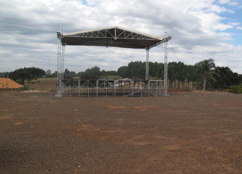 Além do palco será montada um lona para abrigar 5 mil pessoas
Foto: slowvideo.com.br