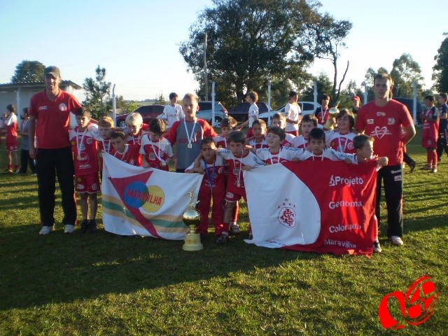 Equipe do Genoma Colorado de  Maravilha campeão do sub 10 masculino