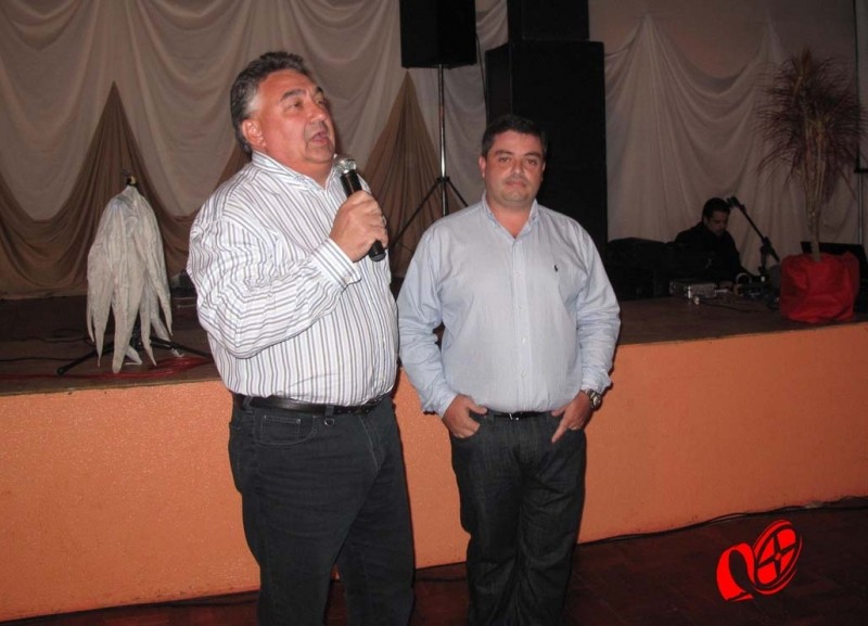 Enori Barbieri Secretaria de Estado da Agricultura com Willia Viganó presidente do sindicato