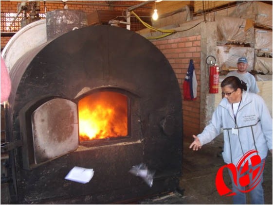 Drogas foram incineradas