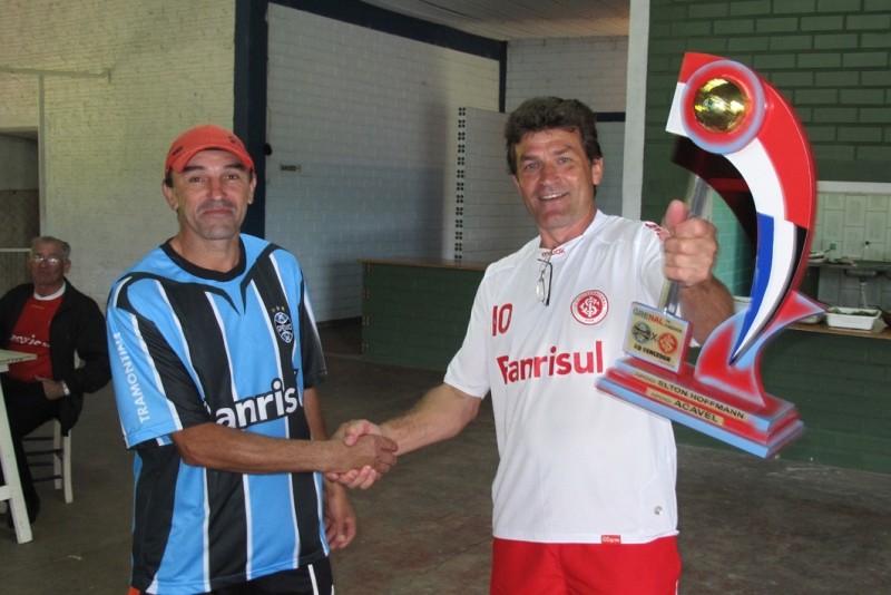 Gremistas e colorados - mais uma confrotação