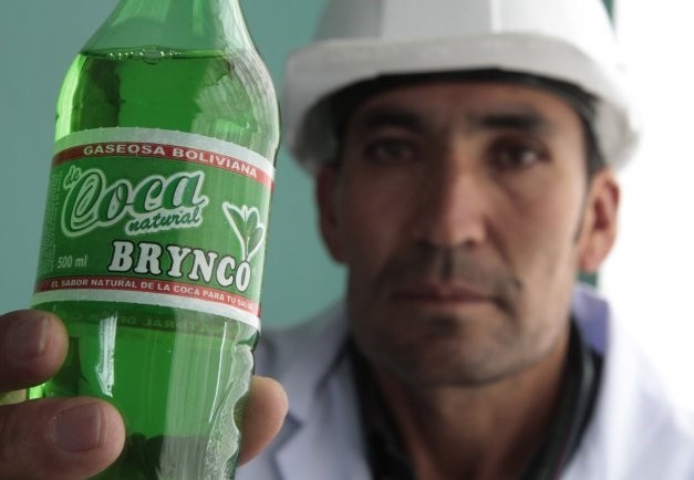 Bolívia lança bebida energética à base de folha de coca. Foto divulgação