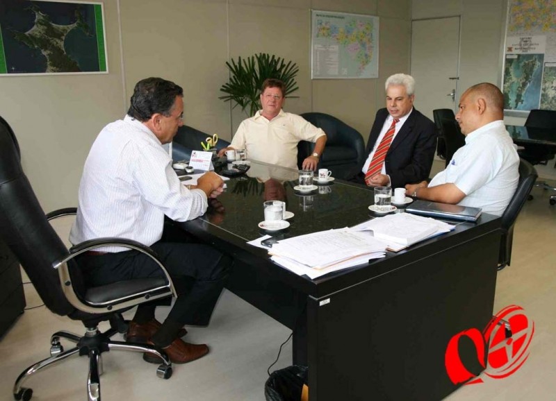 Odilson em audiência com o Secretário de Estado da Saúde Dalmo de Oliveira