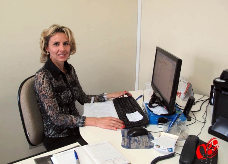 Ligia Fernanda Sotilli Sec de Adm de Campo Erê. Foto: www.campoere_1.com