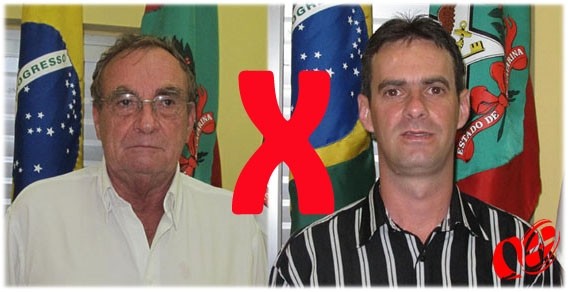 Sartori e Krefta, defesa e acusações, acusações e defesa. Foto montagem www.campoere_1.com
