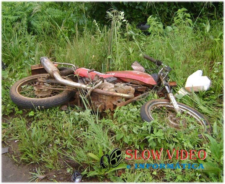 Acidentes com motos, frequentes e com gravidade.