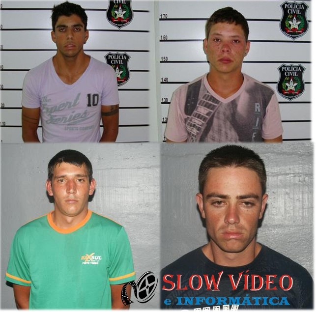 Quadrilha foi presa e esta a disposição da justiça. Foto montagem: www.campoere_1.com