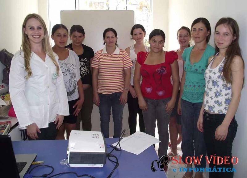Grupo de gestante recebe orientação. Foto: reprodução