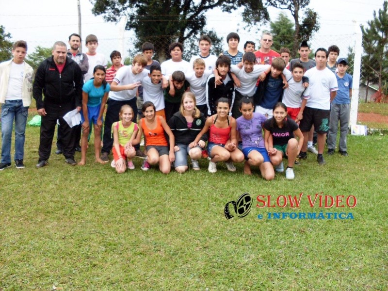 Equipe do atletismo fase municipal