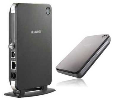 Roteador Huawei possibilita acessos com antena externa