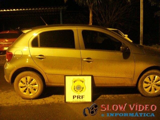 Veiculo foi recuperado em Seberi RS - Foto PRF-Seberi