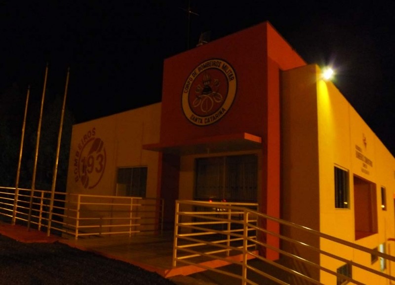 Bombeiros de Campo Erê em alerta.