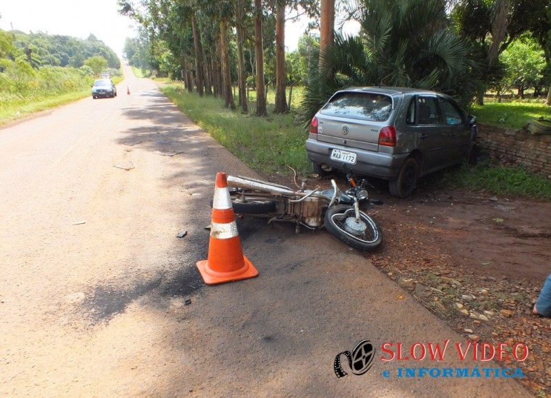 Acidente principal ocorrencia no plantão policial. Foto: www.campoere_1.com