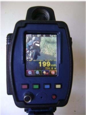 Moto a 199 km/h
