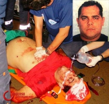 Leandro foi morto com 4 tiros. Foto Cabuloso Fatos da Vida Real