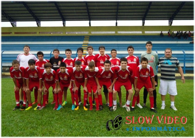 Equipe Sub 14 na final da Taça Tricolor de Fco. Beltrão