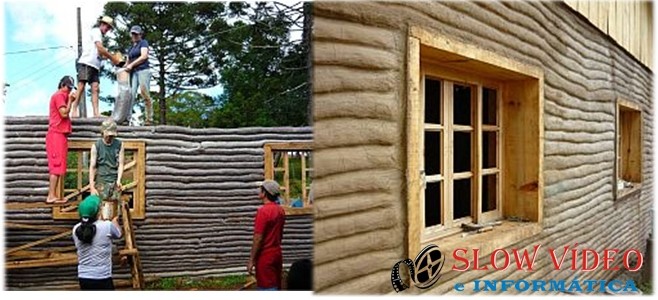 Casa de terra Alternativa ecológica