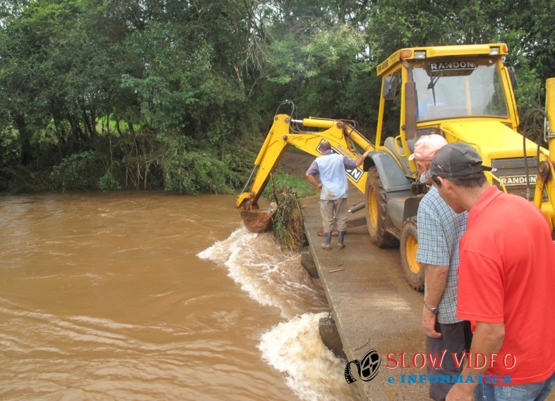 Campo Erê em situação de emergencia. Foto www.campoere_1.com 