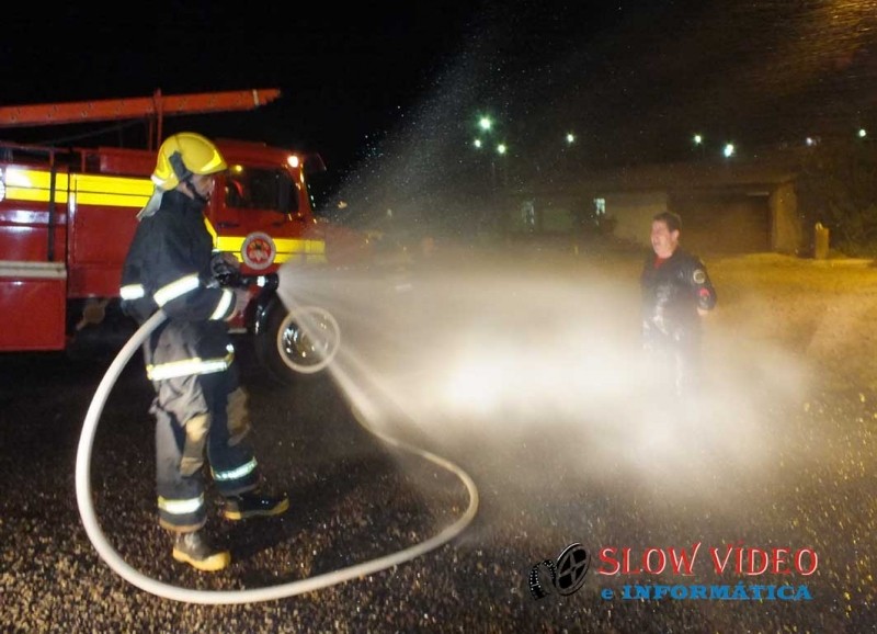 Banho em homenagem ao aniversario.