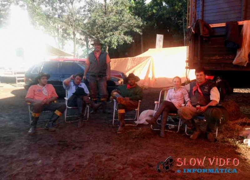 Piquetes de laçadores de Campo Erê. Foto: divulgação