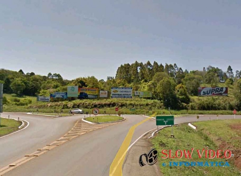 Encontro será no trevo das rodovias 158 com 282 Imagem Google