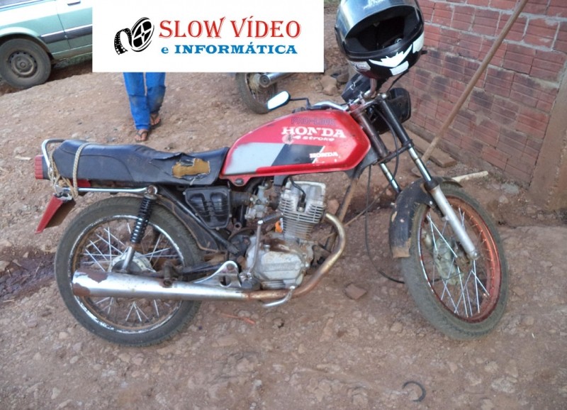 Moto irregular foi retirada de circulação. Foto: divulgação