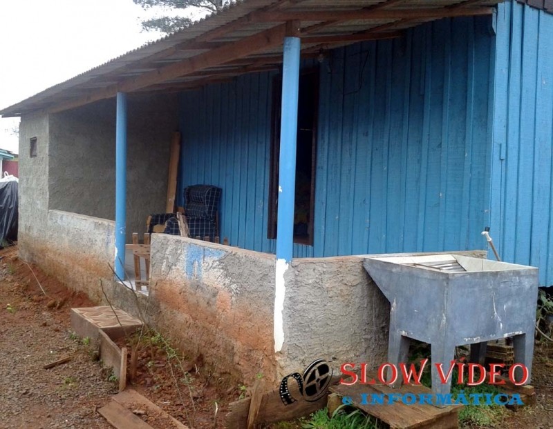 Casa onde Zezé foi encontrada morta. Foto: www.campoere_1.com