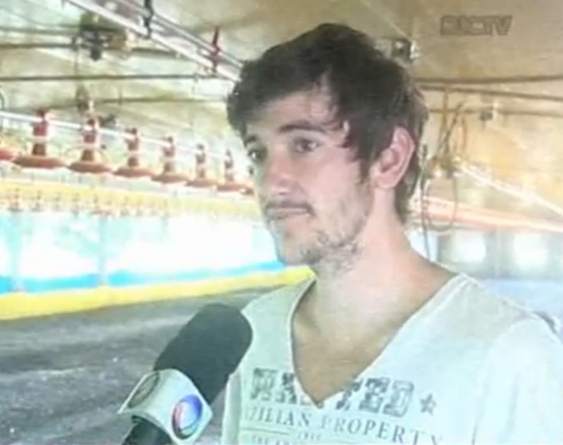 Diogo - invenção tecnológica simples. Foto: reprodução