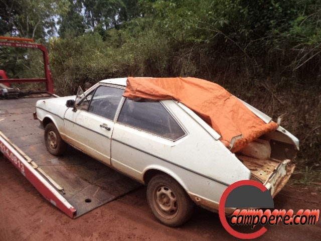 Veiculo sem condições foi retirado de circulação. Foto: www.campoere_1.com