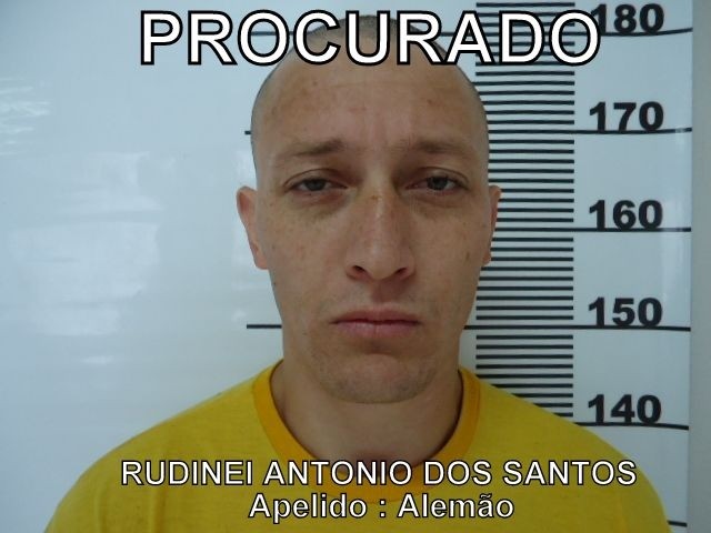 Alemão foi preso quando roubava mais uma casa. Foto: PC