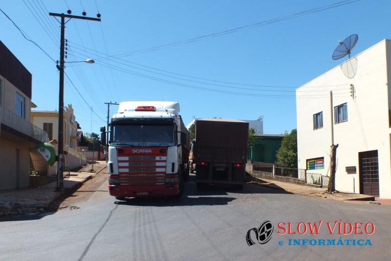 Previsão de trafego pesado na SC 160, PR 18o e cidade de Campo Erê. Foto: www.campoere_1.com