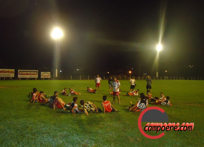 Equipes em treinamento. Foto: divulgação