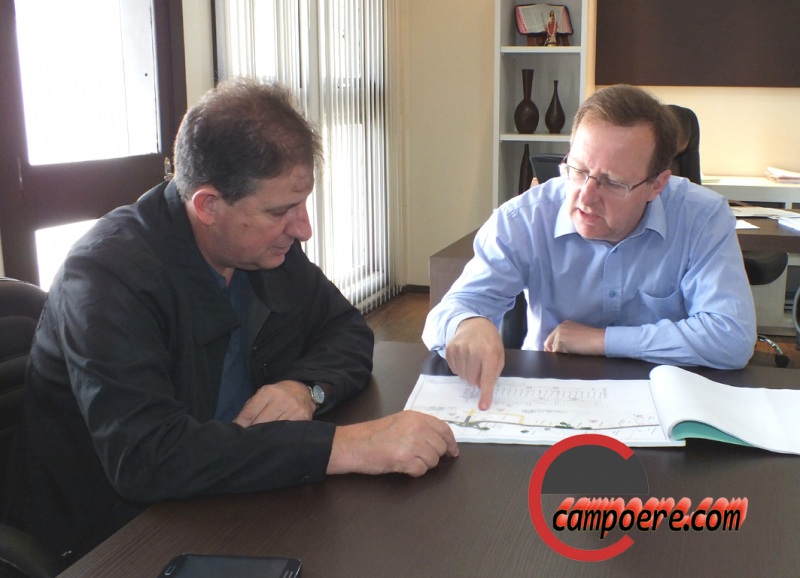 Visita oficial do secretario a Campo Erê. Foto: www.campoere_1.com