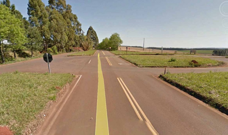 Local do acidente - Imagem Google.