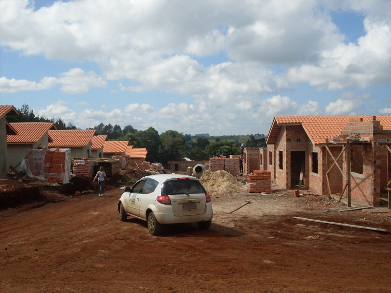 Casas inacabadas.
