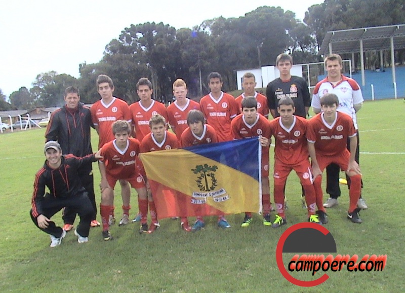 Equipe Sub 15. Foto: divulgação