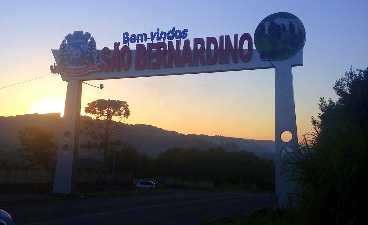 Amanhecer em São Bernardino