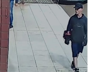 Imagem momento do furto