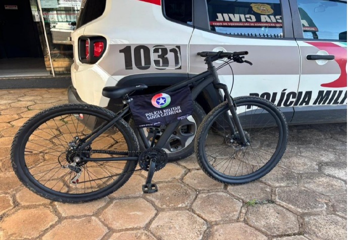 Bicicleta furtada tem cor alterada, é anunciada na internet e acaba reconhecida pelo proprietário
